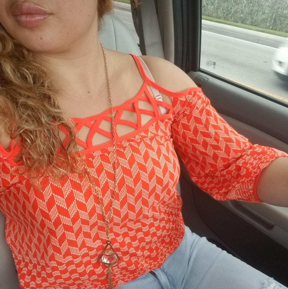 Off shoulder blouse